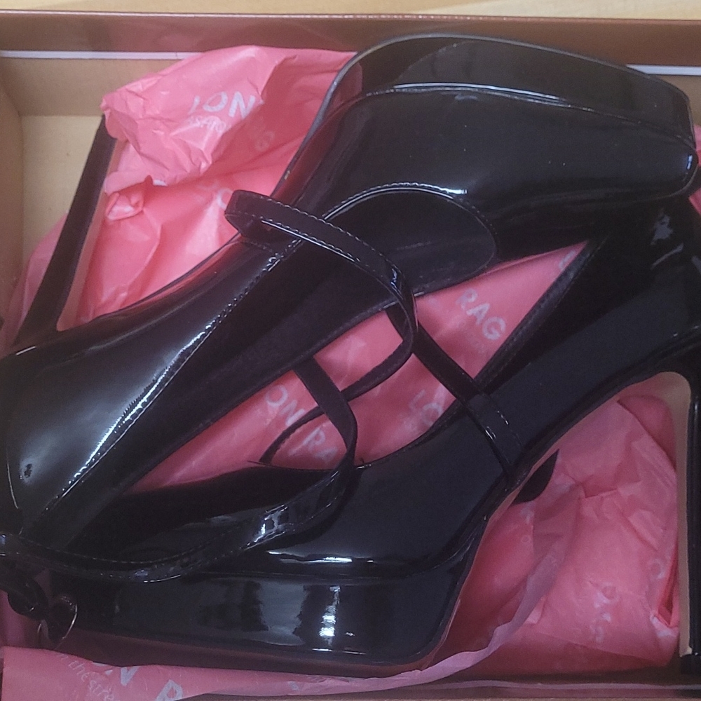 London Rag platform pump NIB - Picture 2 of 3